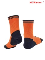 Chaussettes d'été légères en laine à hydrogène Crew Knitted Non-Slip Outdoor Sports Design Sweat-Absorbent Breathable Body