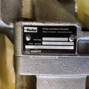 Moteur hydraulique Parker F12-250-QF-SV-K-000-0000-P0 à cylindre à piston à déplacement fixe, fabriqué en Suède - Product Image 1