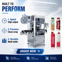 Machine d'étiquetage automatique électrique à double tête haute productivité pour bouteilles en verre, canettes et barils
