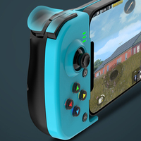 Nouvelle Arrivée Manette de Jeu Extensible D3 pour Téléphone Android IOS Tablette Sans Fil BT 400mAH V3 Poignée de Jeu Directe pour Jeux MFI