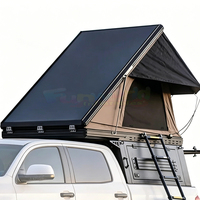 Tente de toit rigide en aluminium pour pick-up 4x4, compatible Tundra 4ème génération, Tacoma, Mazda BT-50, tente de toit pour camping