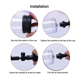 Bộ bơm dương vật Lootee - Bơm chân không với 3 ống silicon (nhiều kích cỡ) giúp tăng kích thước dương vật cho nam giới, đồ chơi tình dục - Product Image 3
