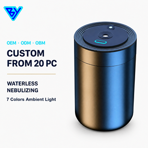 Waterless Electric <strong>Car</strong> Household Aroma <strong>Diffuser</strong> Star Sky Projection 3 Mist Modes 120ml 6 Scents Rechargeable Type-C Custom Logo - Product Image 2