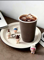 Caja Misteriosa SooyaStudio X M Stand Coffee Series Sooya Beans Mini Blind Box, Figura Coleccionable Miniatura Adorable, Juguete de Moda, Regalo