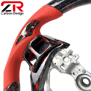 Volante de Fibra de Carbono Forjado Personalizado para <span class=keywords><strong>Lexus</strong></span> Serie IS RCF IS250 IS350 IS200 IS300 IS350 F SPORT 2013-2022 - Product Image 2