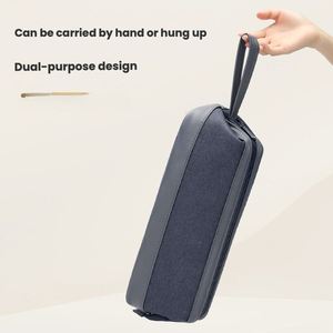 Bolsa de nailon ligera para secador de pelo, impermeable, resistente al desgaste, con diseño de figura humana, portátil, multifuncional, para rizador de pelo - Product Image 2