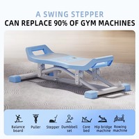 VIXLIGHT PP Plateforme d'exercice abdominale pour la taille, pour brûler les graisses et remodeler la silhouette, à utiliser debout, pour la perte de poids à domicile, l'entraînement physique et la gym