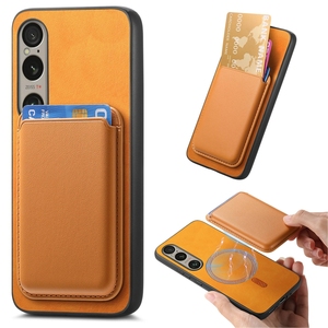 Funda trasera de cuero magnética 2 en 1 para Sony Xperia 10V/1V/5V/10VI/1VI, para <span class=keywords><strong>Nothing</strong></span> Phone 2A, funda para tarjeta de crédito - Product Image 4