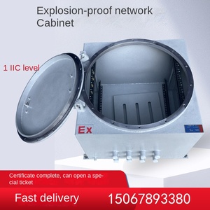 Armadio di controllo ATEX 12U, Armadio di commutazione 9U, Armadio di rete antideflagrante 6UIC, <span class=keywords><strong>Distribuzione</strong></span> di alimentazione server a bassa tensione - Product Image 5