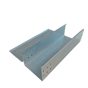 Canaux de câblage en <span class=keywords><strong>acier</strong></span> au carbone galvanisé à chaud, type cheminée, fond plein, HDG, sur mesure, pour la construction industrielle - Product Image 5
