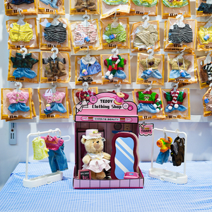 Set de Juego de Disfraces de Ositos de Peluche para Niñas, Tienda de Ropa para Casa de Muñecas, Colección Corazón de Niña, Adorno, Caja de Regalo - Product Image 2