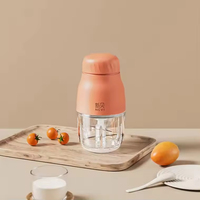 NCVI Mixeur à viande simple de qualité alimentaire pour nouveau-nés Mini robot électrique portable pour bébé