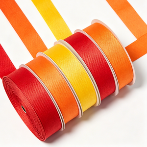 OEKO Certified 19mm Burgundy Wine <b>Red</b> Double Face Polyester Ribbon for Festival Present & Florist Bouquet Decoration - Product Image 6