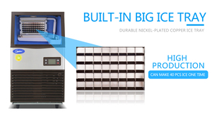 Machine à glace automatique 425W <span class=keywords><strong>GSE</strong></span> 48Kg/24H, à usage Commercial et domestique - Product Image 6