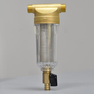 Prefiltro de agua, filtro de cobre de 1/4 pulgadas con carcasa transparente para accesorios de purificador de agua doméstico YPQ-029 - Product Image 3