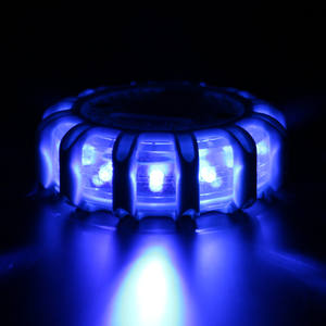 9 режимов 360 градусов портативный автомобильный вращающийся светодиодный дорожный фонарь предупреждающий фонарь IP65 наружное освещение - Product Image 5