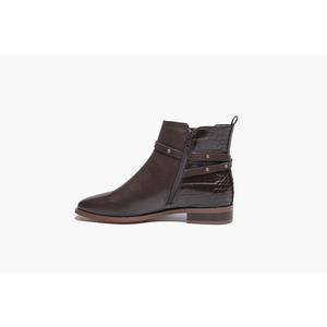 Autunno e inverno nuova cintura con <span class=keywords><strong>tacco</strong></span> <span class=keywords><strong>basso</strong></span> alla caviglia <span class=keywords><strong>stivali</strong></span> da <span class=keywords><strong>donna</strong></span> in pelle di grandi dimensioni all'ingrosso stivaletti con <span class=keywords><strong>tacco</strong></span> <span class=keywords><strong>basso</strong></span> - Product Image 2