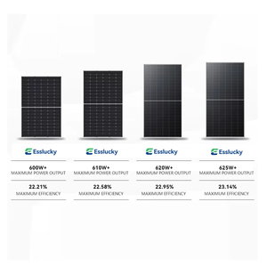 Panneaux solaires monocristallins pliables Focsolar N-Type 575-625W Shandong pour camping, panneaux flexibles, énergie solaire pour toiture - Product Image 5