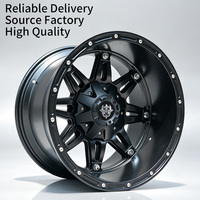 Jantes Flowtone en alliage, personnalisées, multi-rayons, à déport profond, tout-terrain, en alliage 6061-T6, 17" 18", 5/6 trous pour Jeep Wrangler