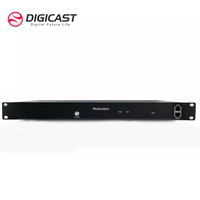 Modulateur HD numérique 4 8 HDM I vers RF DVB T DVB C ISDBT Équipement de diffusion CATV