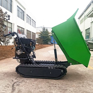 Tự tải nhỏ Dumper 500kg theo dõi xe chở rác nhỏ theo dõi vận chuyển - Product Image 4