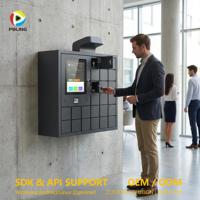 Système de contrôle d'accès biométrique par empreinte digitale, kiosque intelligent de distribution de clés en libre-service pour la sécurité des bureaux commerciaux