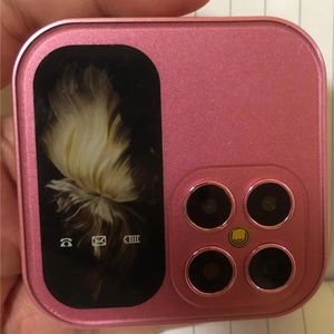 Nouveau téléphone pliable pour seniors I17 <span class=keywords><strong>Pro</strong></span> Max Mini, petit, pliable, 2 SIM, 4G LTE débloqué, enregistrement automatique des appels, numérotation rapide, radio FM - Product Image 1