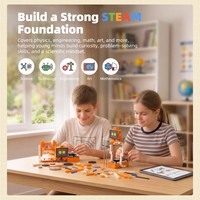 Kit de Construcción de Modelo de IA Grande Hiwonder DaDablock, con ESP32, Compatible con Scratch y Python, Interacción por Voz y Visión