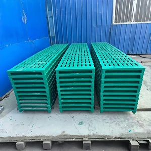 Nuevo Suelo de Plástico Ranurado <span class=keywords><strong>BMC</strong></span> Antideslizante para Cerdos, Tablero de Drenaje Completo para Cerdas y Lechones en Cama de Gestación - Product Image 4