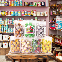 Halal gecertificeerde fabrieksdirecte verkoop OEM 3D gevulde gummy snoepjes zoetzuur fruit gevulde fles multicolor