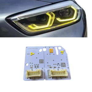 Jaune Angel Eye DRL pour 2019 - <span class=keywords><strong>2023</strong></span> série 12 F40 118i F44 228IX M235IX phare LED feux de jour planches 63119448115 - Product Image 1