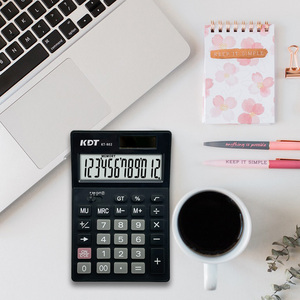 Bàn nóng Tài Chính máy tính với các nút cơ khí 12 chữ số lớn LCD hiển thị nút lớn máy tính cho văn phòng nhà trường - Product Image 4