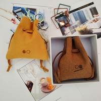 Pochette à cordon en microfibre suédée, sac à bijoux, sac de rangement en velours, sac d'emballage pour bagues, boucles d'oreilles, ornements et colliers