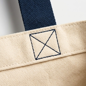 Plain Fashion Folding Zipper <b>Print</b> Logo Eco-friendly Recycled Cotton Canvas Tote Bag Reusable <b>Extra</b> <b>Large</b> for Travel Gym - Product Image 5