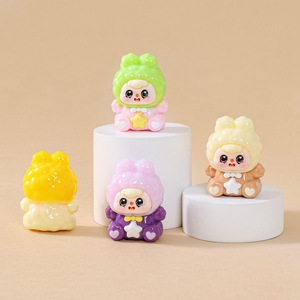 Cute Animals Resin Doll <strong>Sitting</strong> <strong>Bean</strong> <strong>Bag</strong> Desktop Ornament Touch Blind <strong>Bag</strong> Wholesale - Product Image 4