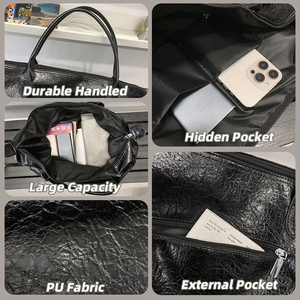 Bolsa <span class=keywords><strong>de</strong></span> Deporte Ligera, Impermeable, <span class=keywords><strong>de</strong></span> Gran Capacidad, con Bolsillo Trasero, <span class=keywords><strong>de</strong></span> Material PU, Unisex, para Viajes, Deportes y Fitness - Product Image 3