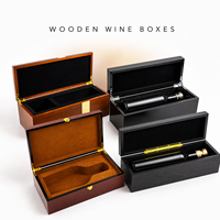 Boîte de rangement vintage en bois massif, finition mate, faite à la main, pour bouteille de whisky XO, rhum, tequila, emballage cadeau de luxe personnalisé OEM pour spiritueux