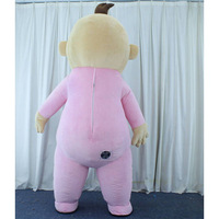 Mascotte révélation du sexe Sucette Poupée Garçon Fille Révélation du sexe Costume Bébé Accessoires de fête gonflables Vente en gros