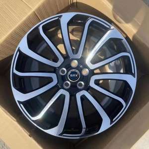 Personalización de Ruedas Forjadas SRX de 16-24 Pulgadas para SUVs de Lujo Grandes, Aluminio Aeronáutico T6061, Acabado Negro Cóncavo - Product Image 2