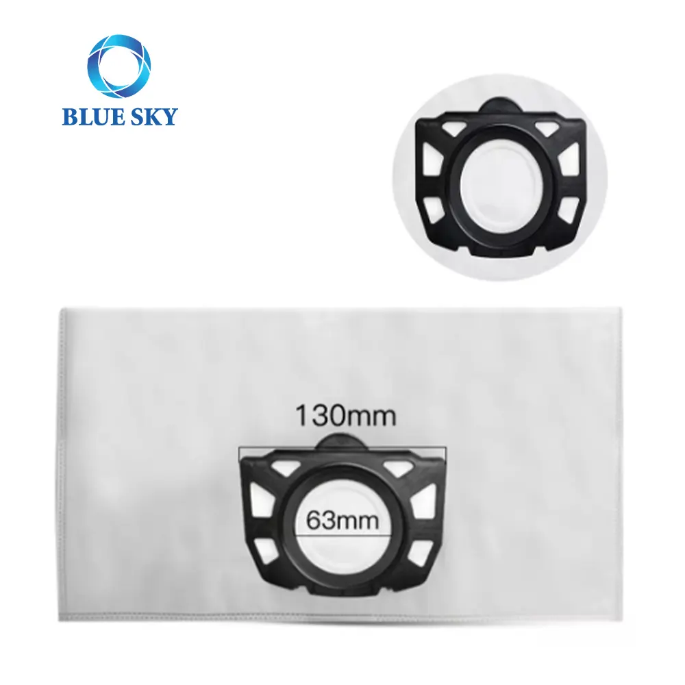 Bluesky Vacuum Cleaner WD2 WD3 WD4 WD5 WD6 / P MV4 MV5 MV6 Dust Filter Bag Replacement for Karchers Wet and Dry Vacuums