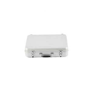Glary World travel-mallette en aluminium argenté pour ordinateur portable, mallette de style européen, taille personnalisée <span class=keywords><strong>james</strong></span> <span class=keywords><strong>bond</strong></span> - Product Image 3