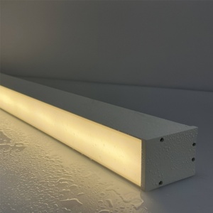 Luz Lineal LED de Aluminio Impermeable IP65 de 3000K 5000K 6000K Sin Parpadeo, 100lm/w, Regulable, Suspendida o de Superficie, para Balcón - Product Image 2