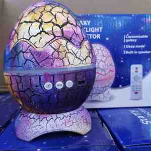Large Dinosaur Egg Remote Control <b>LED</b> Laser Sky Nebula Starry Night Light Galaxy <b>Star</b> Projector with for Speaker Bedroom - Product Image 2