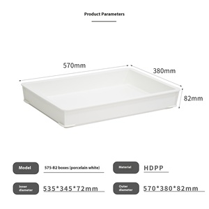 Hộp bột nhựa dày thương mại để lưu trữ bánh mì và Pizza cho gia đình và sử dụng bánh - Product Image 6