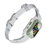 Collier anti-aboiement professionnel rechargeable pour chien avec reconnaissance IA, filtrage du bruit, faible fausse détection et sensibilité réglable