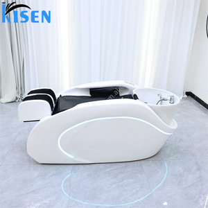 KISEN Cama de Lavado de Cabello para Salón de Belleza, Silla de Champú Japonesa para Terapia Capilar, Cama de Spa Eléctrica Inteligente con Masaje para la Cabeza - Product Image 6