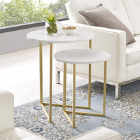 Table basse ronde nordique moderne, petite Table basse, meuble de salon, Sofa de chevet, multifonctionnel, amovible
