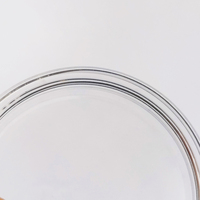 Boîtes de Pétri en verre borosilicate à parois épaisses de 60-180 mm pour laboratoire, fond plat rond, pour culture de tissus