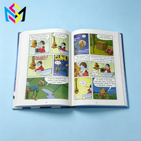 Service d'impression de mangas de haute qualité avec illustrations intérieures personnalisées et logo pour les acheteurs en gros – Impression de livres manga