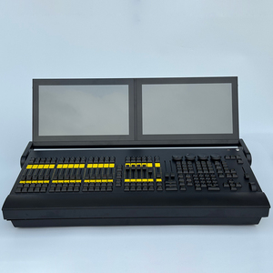 Cánh lệnh T2 cảm ứng <span class=keywords><strong>DMX</strong></span> giao diện điều khiển hai màn hình ánh sáng sân khấu điều khiển onpc DMX512 Giao diện điều khiển cho buổi hòa nhạc Câu lạc bộ DJ hiển thị - Product Image 4